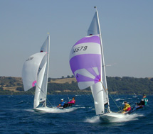 Le derive si sfidano
al Bracciano Sailing Contest